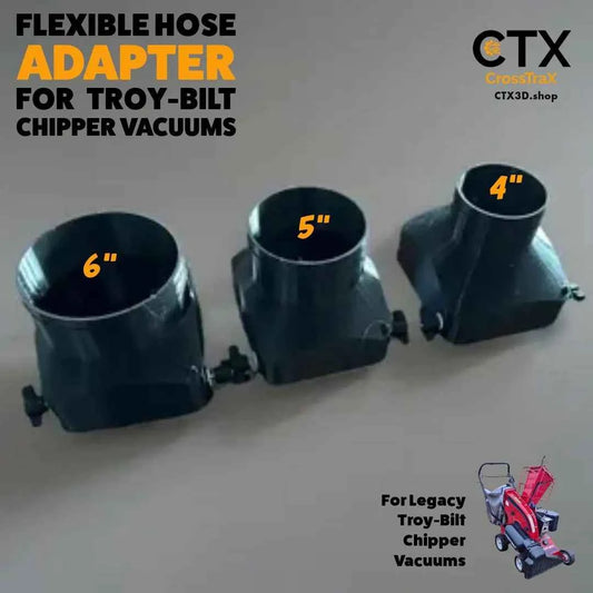 6in Hose Adapter – Compatible with Troy-Bilt® Chipper/Vac