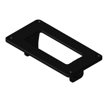 Standard Horizon® GX1410 Marine Radio Flush‑Mount Adapter Plate - CrossTraX Designs