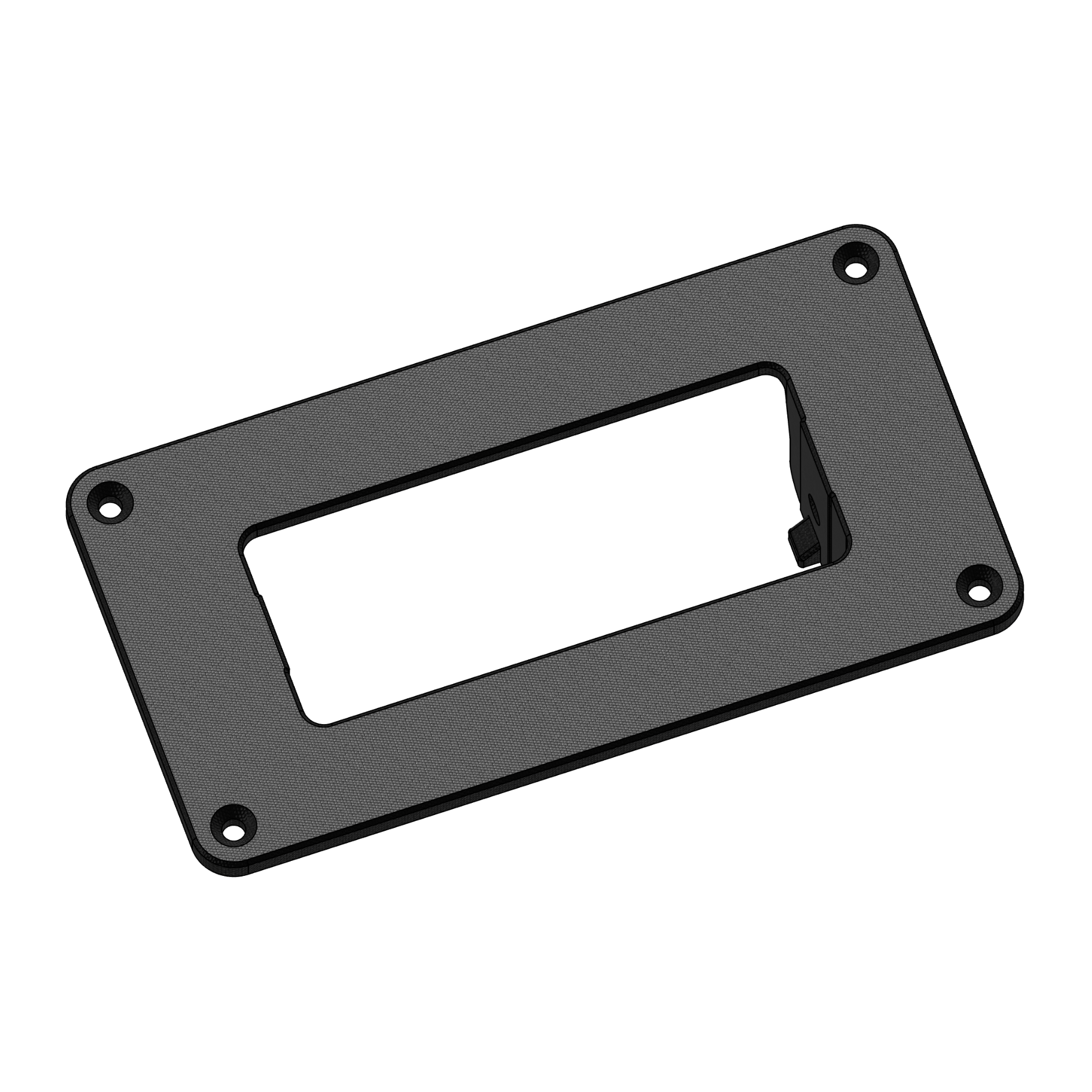 Standard Horizon® GX1410 Marine Radio Flush‑Mount Adapter Plate - CrossTraX Designs