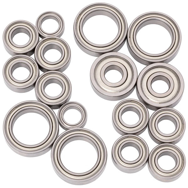 Cv2 Pro Ball Bearing Set, Chrome/Ceramic, TLR 22T 4.0