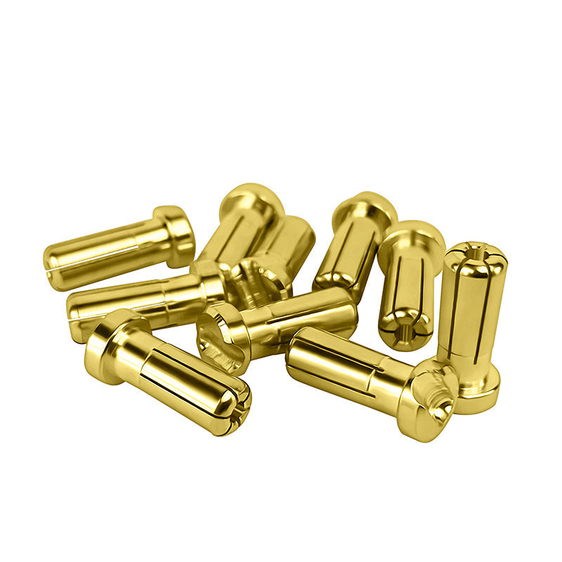 LowPro Bullet Plugs, 5mm, 10 Pack