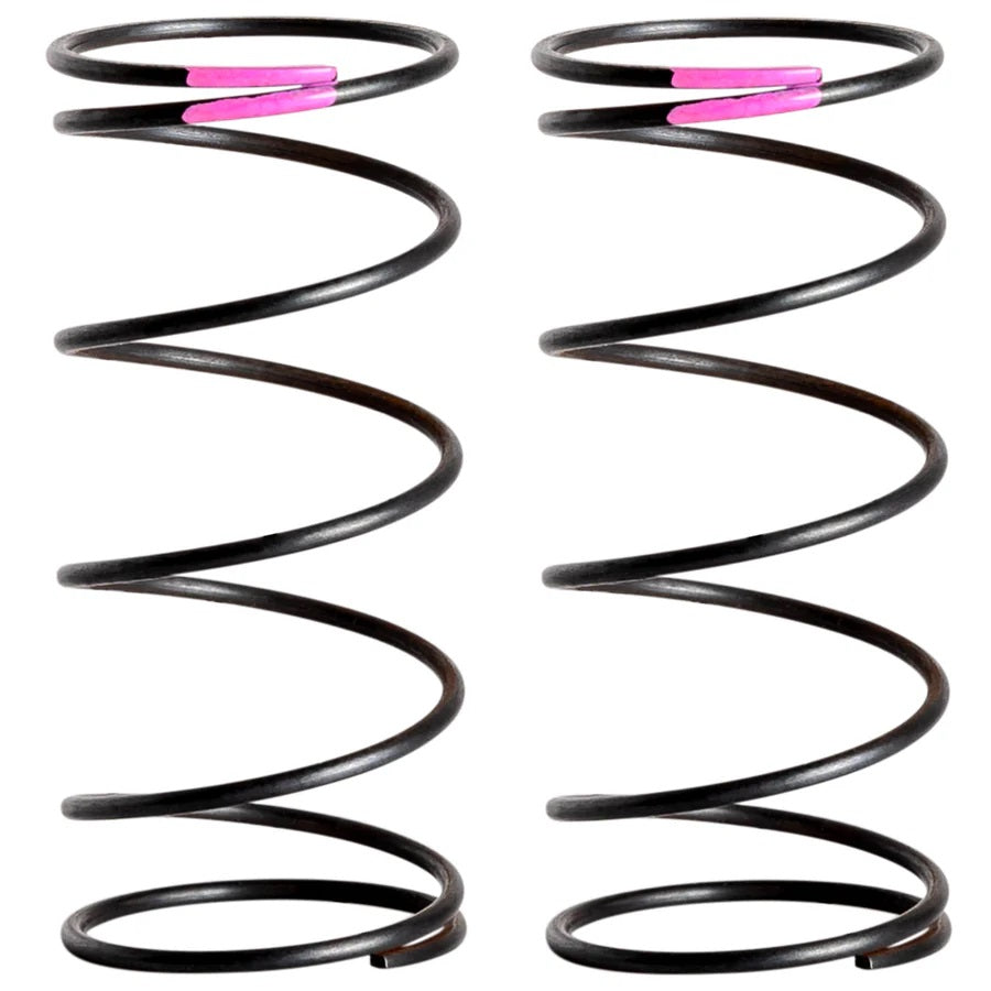 X-Gear 13mm Buggy Front Springs, 3X Hard 6.00T Pink