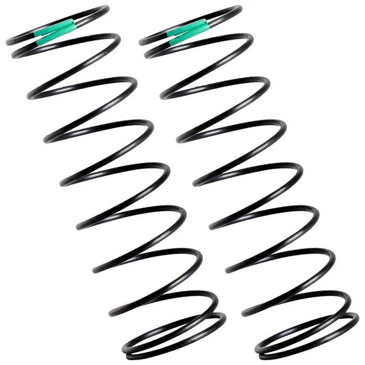 X-Gear 13mm Buggy Rear Springs, 2X Hard 9.25T Green