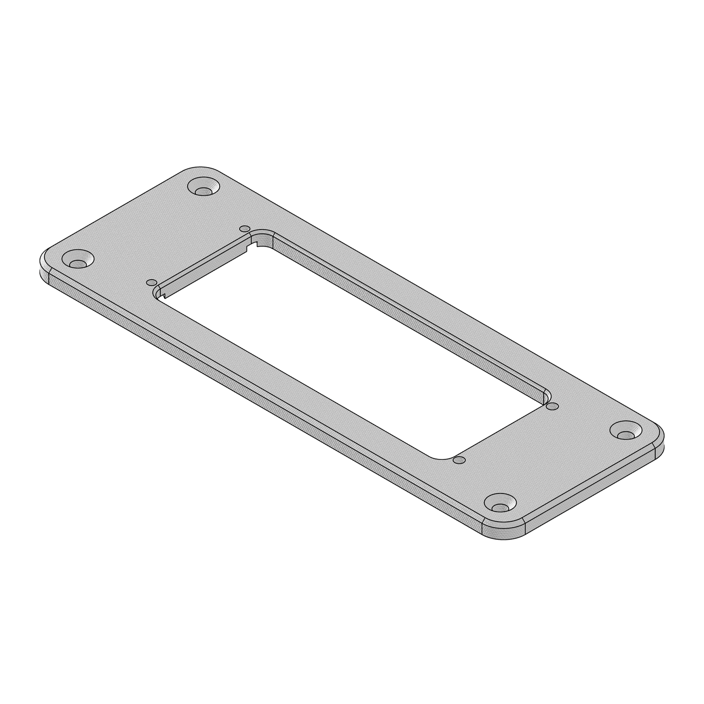 Fusion® RA60/RA210/RA670 Flush‑Mount Adapter Plate - CrossTraX Designs
