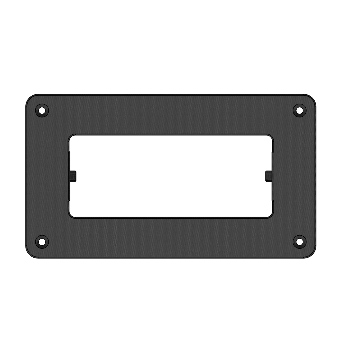 Standard Horizon® GX2410 Marine Radio Flush‑Mount Adapter Plate - CrossTraX Designs