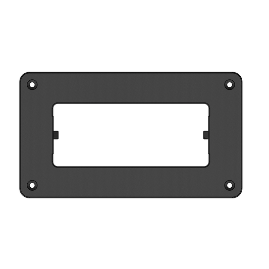Standard Horizon® GX2410 Marine Radio Flush‑Mount Adapter Plate - CrossTraX Designs