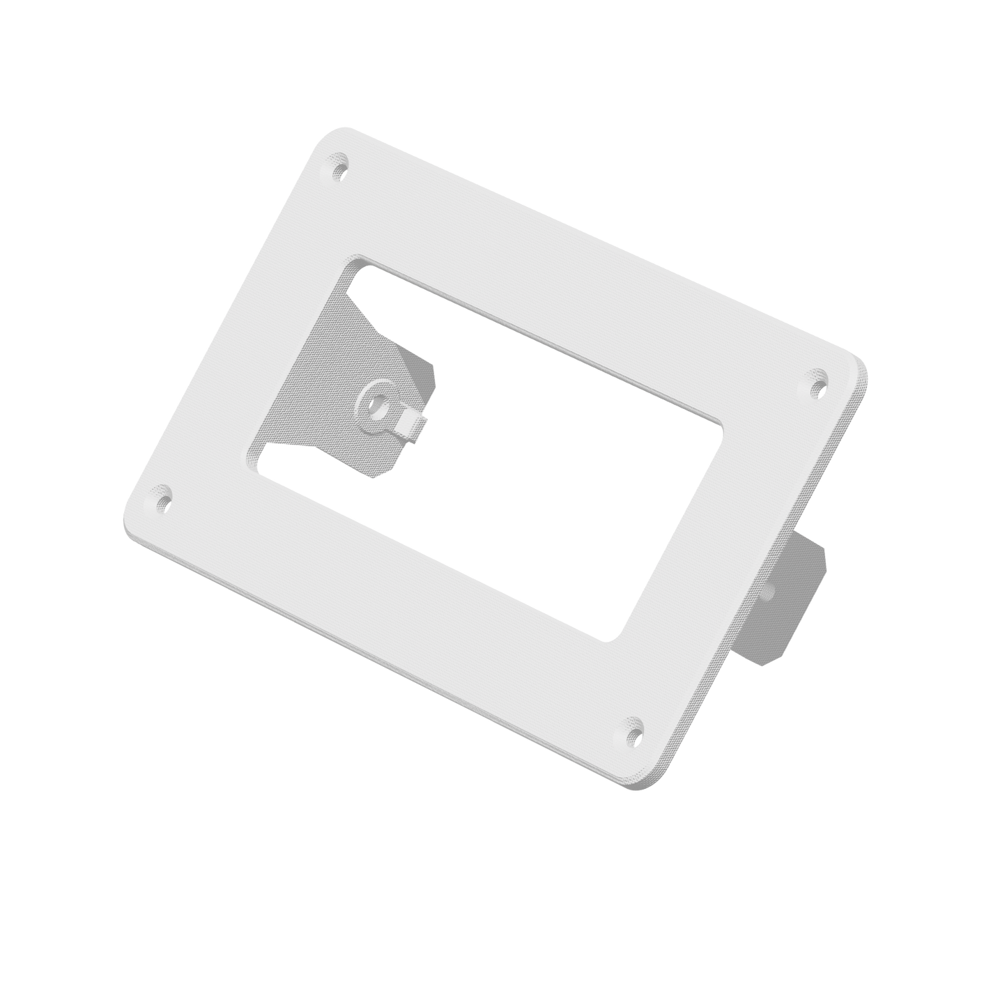 Standard Horizon® GX2410 Marine Radio Flush‑Mount Adapter Plate - CrossTraX Designs