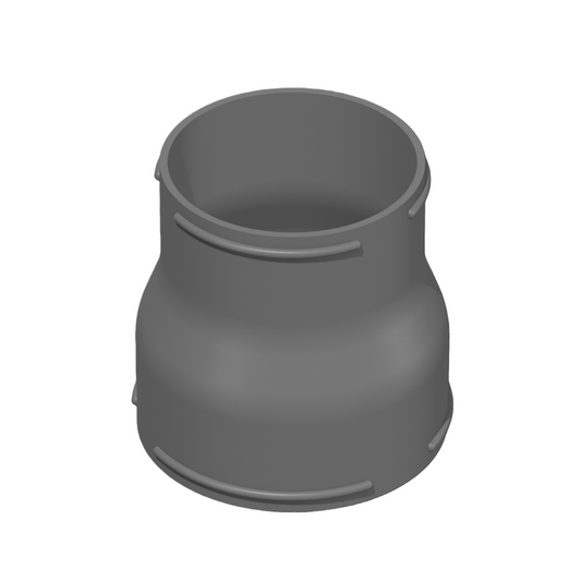 6in to 5in Reducer -  Leaf Vacuum Hose Adapter