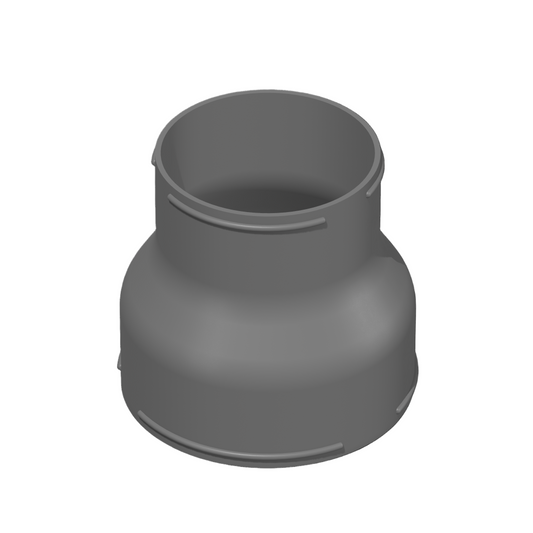 8in to 6in Reducer -  Leaf Vacuum Hose Adapter