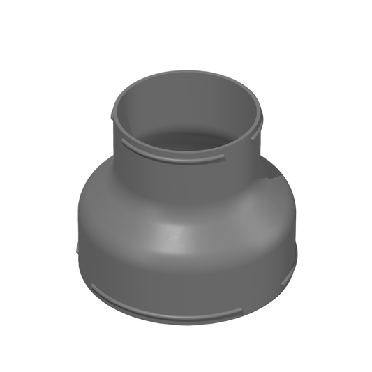 9in to 6in Reducer -  Leaf Vacuum Hose Adapter