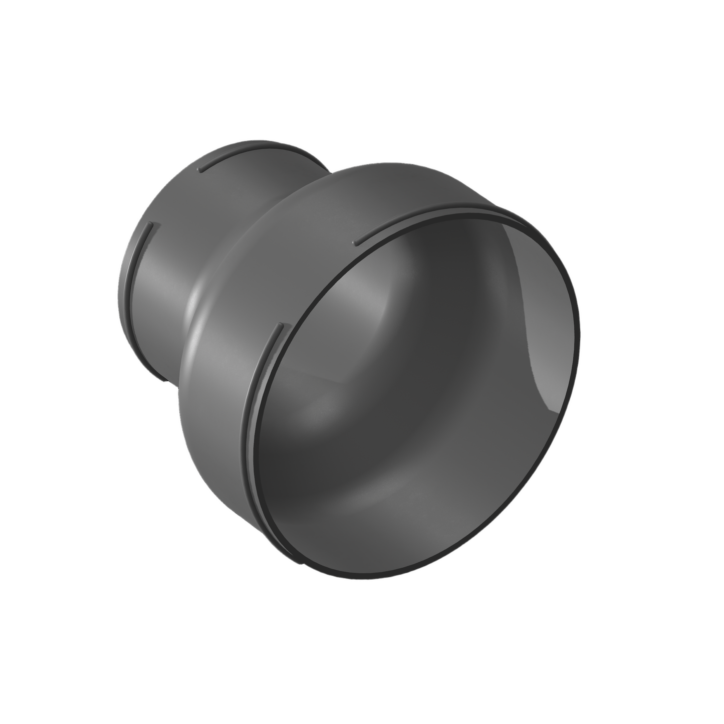 9in to 6in Reducer -  Leaf Vacuum Hose Adapter