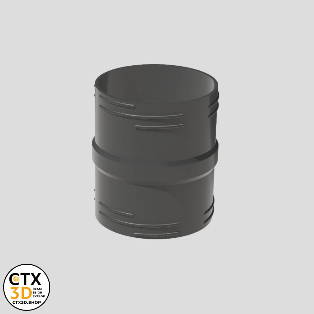 8in Swivel Coupler - CTX-VAC Flex Hose Adapter