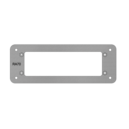 Fusion® MA-RA70 Marine Radio Flush‑Mount Adapter Plate - CrossTraX Designs