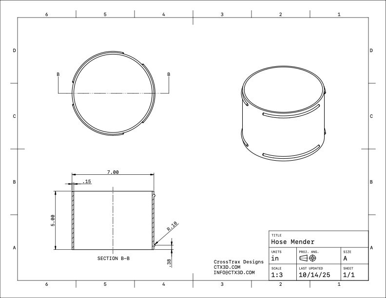 Universal Flexible Hose Coupler
