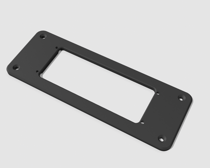 Flush‑Mount Adapter Plate for Fusion Marine Radio