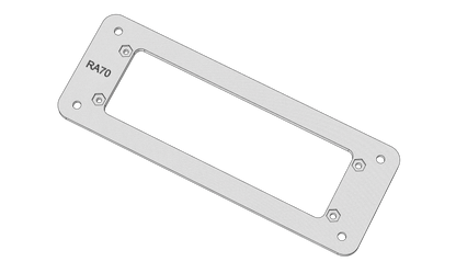 Flush‑Mount Adapter Plate for Fusion® MA-RA70 Marine Radio
