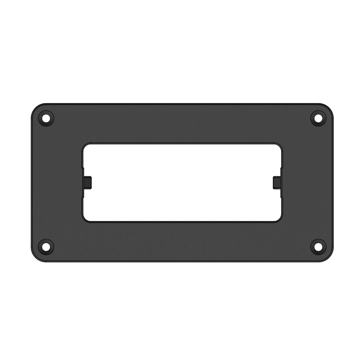 Standard Horizon® GX1410 Marine Radio Flush‑Mount Adapter Plate - CrossTraX Designs