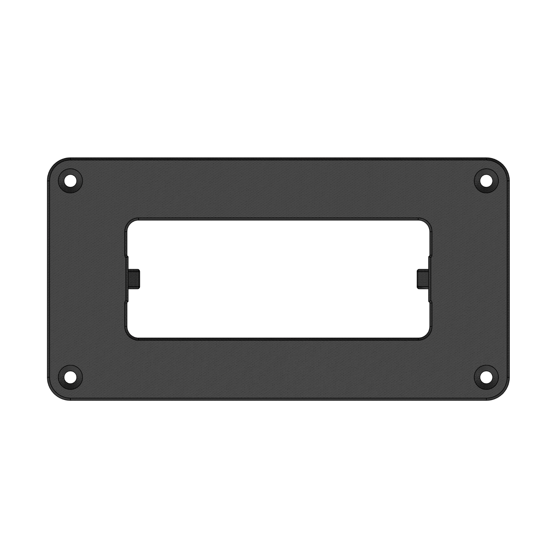 Standard Horizon® GX1410 Marine Radio Flush‑Mount Adapter Plate - CrossTraX Designs