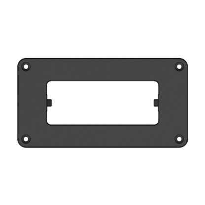 Standard Horizon® GX1410 Marine Radio Flush‑Mount Adapter Plate - CrossTraX Designs