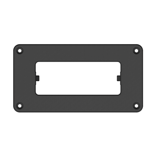 Standard Horizon® GX1410 Marine Radio Flush‑Mount Adapter Plate - CrossTraX Designs