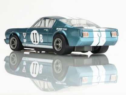 1965 Shelby Mustang GT350R Donohue Blue/White Slot Car