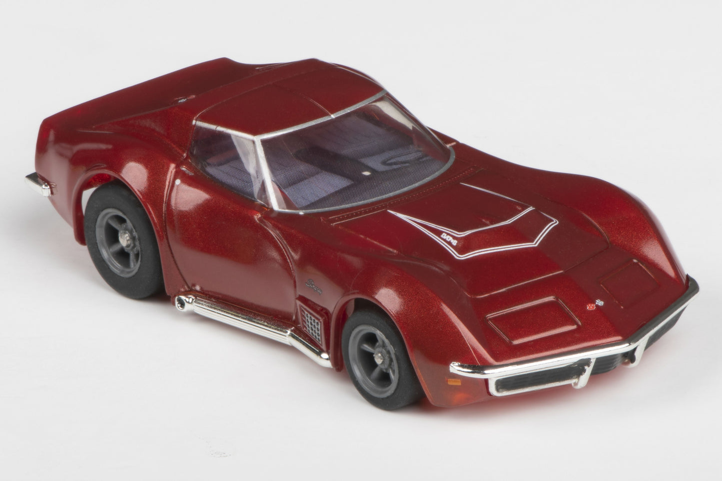 1970 Corvette LT1 Red Metallic HO Scale Slot Car