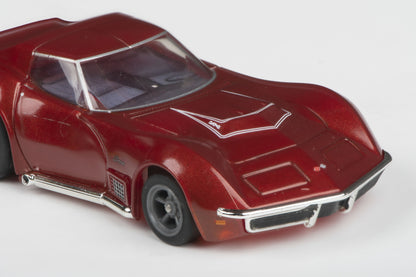 1970 Corvette LT1 Red Metallic HO Scale Slot Car