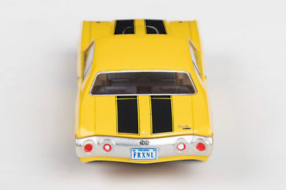 1971 Chevelle 454 - Yellow HO Scale Slot Car