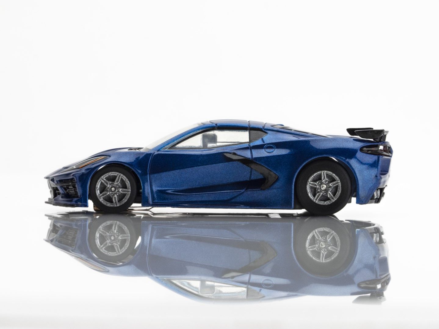 Corvette C8 Riptide Blue Metallic Slot Car