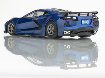 Corvette C8 Riptide Blue Metallic Slot Car