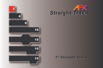 Track, Straight 3"  (2pcs)