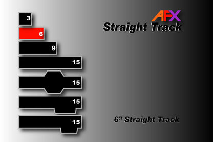 Track, Straight 6"  (2pcs)