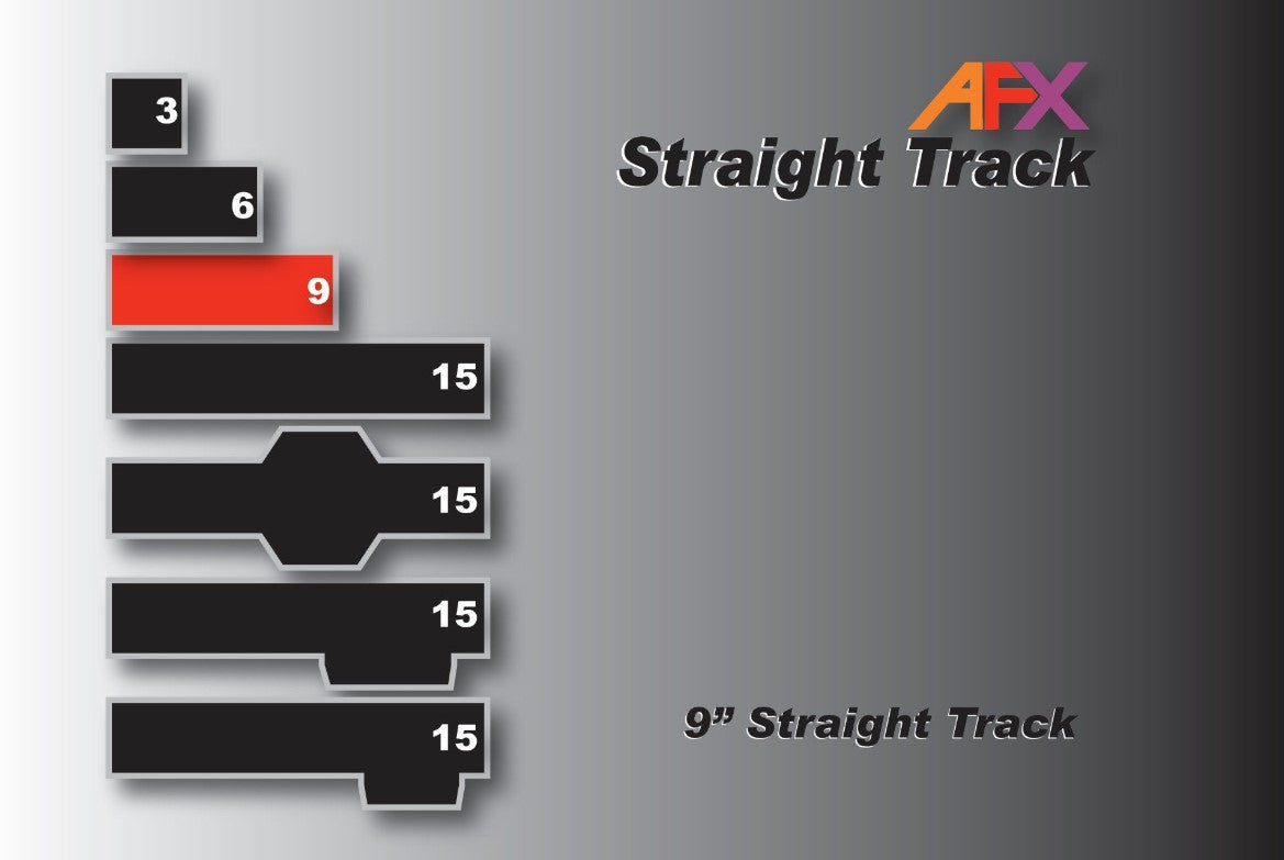 Track, Straight 9" (2pcs)