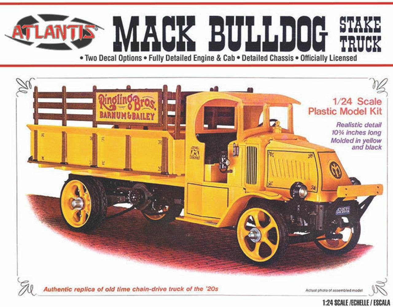 1/24 Scale 1926 Mack Bulldog Stake Truck