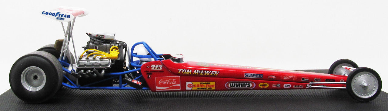 1/24 Tom McEwen Rear Engine Dragster Plastic Model Kit