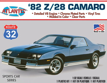 1/32 1982 Chevy Camaro Route 32 Plastic Model Kit