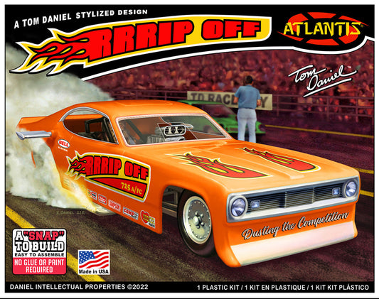 1/32 Scale Snap Tom Daniel RRRRip Off Funny Car