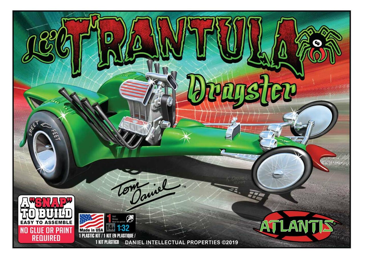 1/32 Tom Daniel Snap Li'l T'rantula Plastic Model Kit