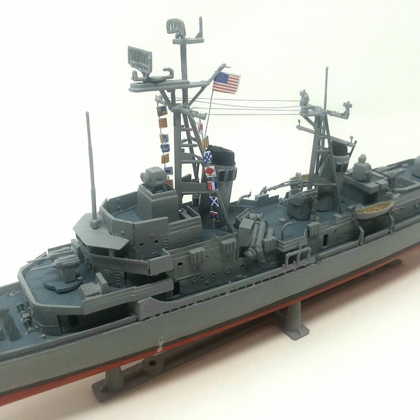 1/320 USS Forrest Sherman Destroyer Plastic Model Kit