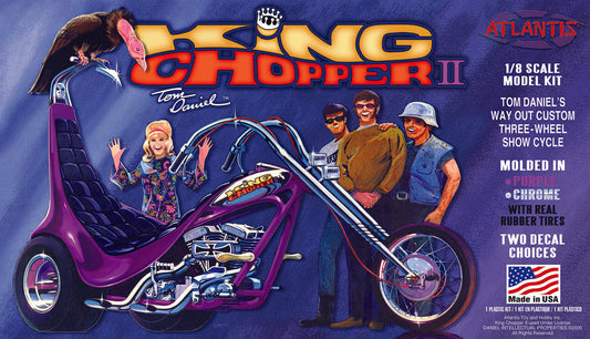 1/8 Tom Daniel King Chopper II Trike Plastic Model Kit