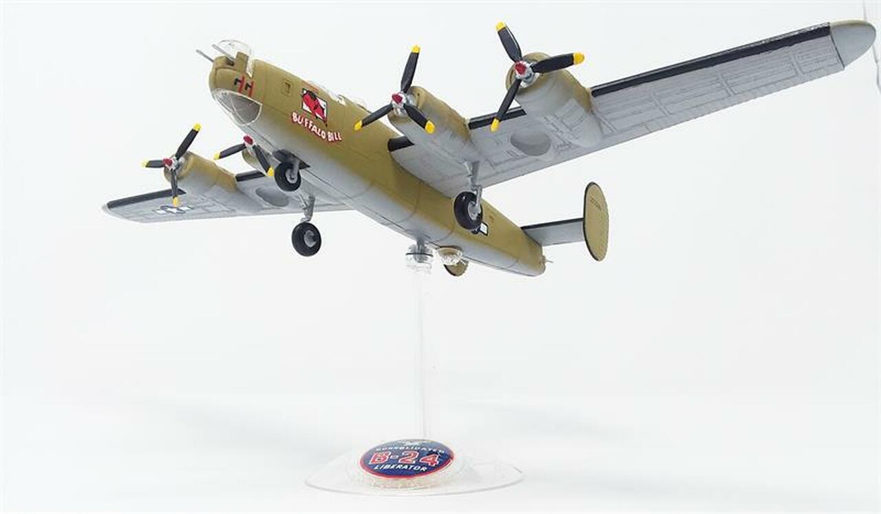 1/92 B-24J Bomber Buffalo Bill with Swivel Stand Plastic