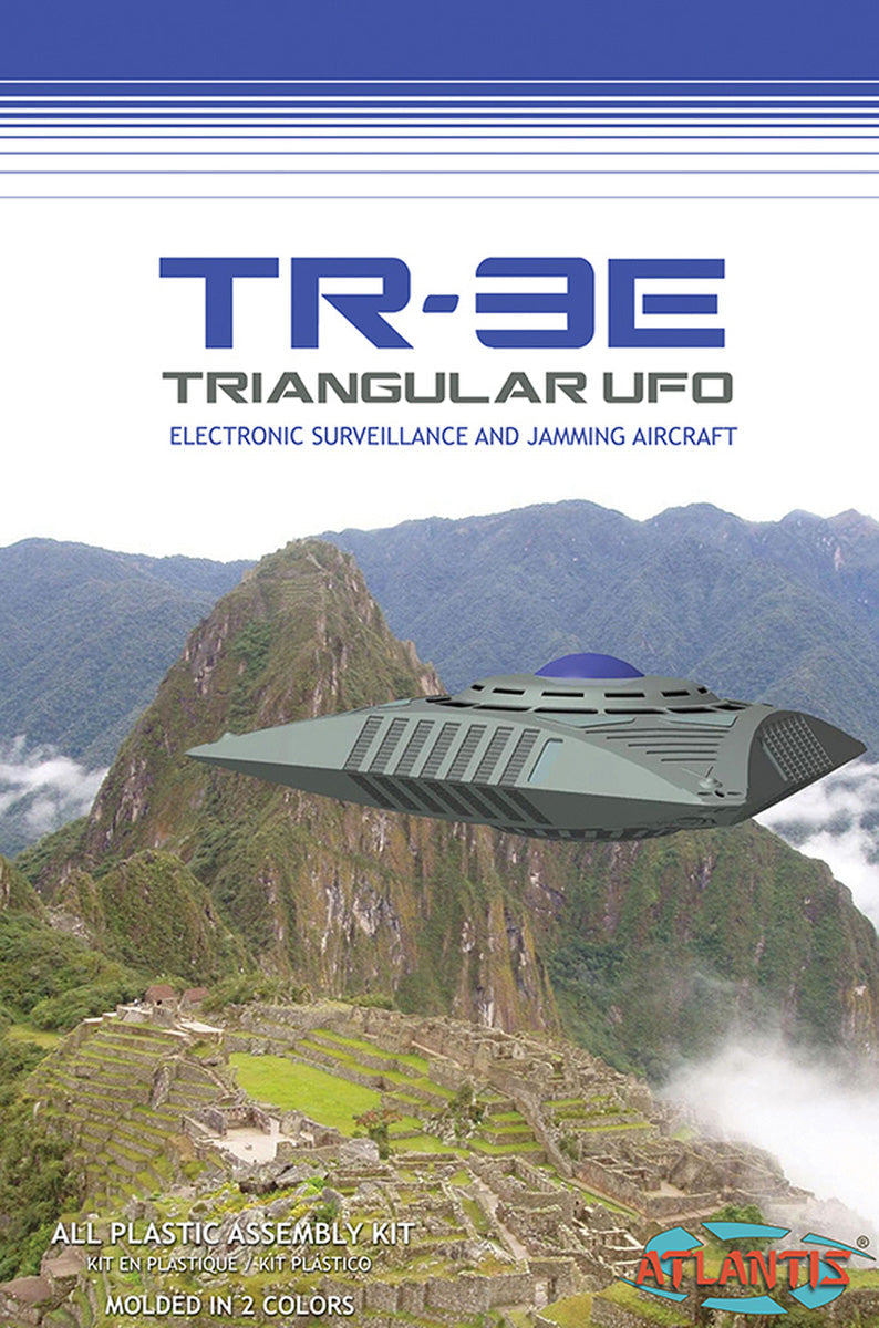 5" TR3 UFO with Base Plastic Model Kit