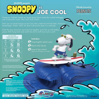 Snoopy Joe Cool Surfing Plastic Model Kit