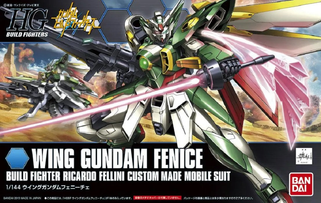 #06 Wing Gundam Fenice "Gundam Build Fighters", Bandai HGBF