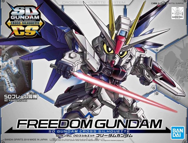 #08 Freedom Gundam "Gundam Seed", Bandai SDGCS