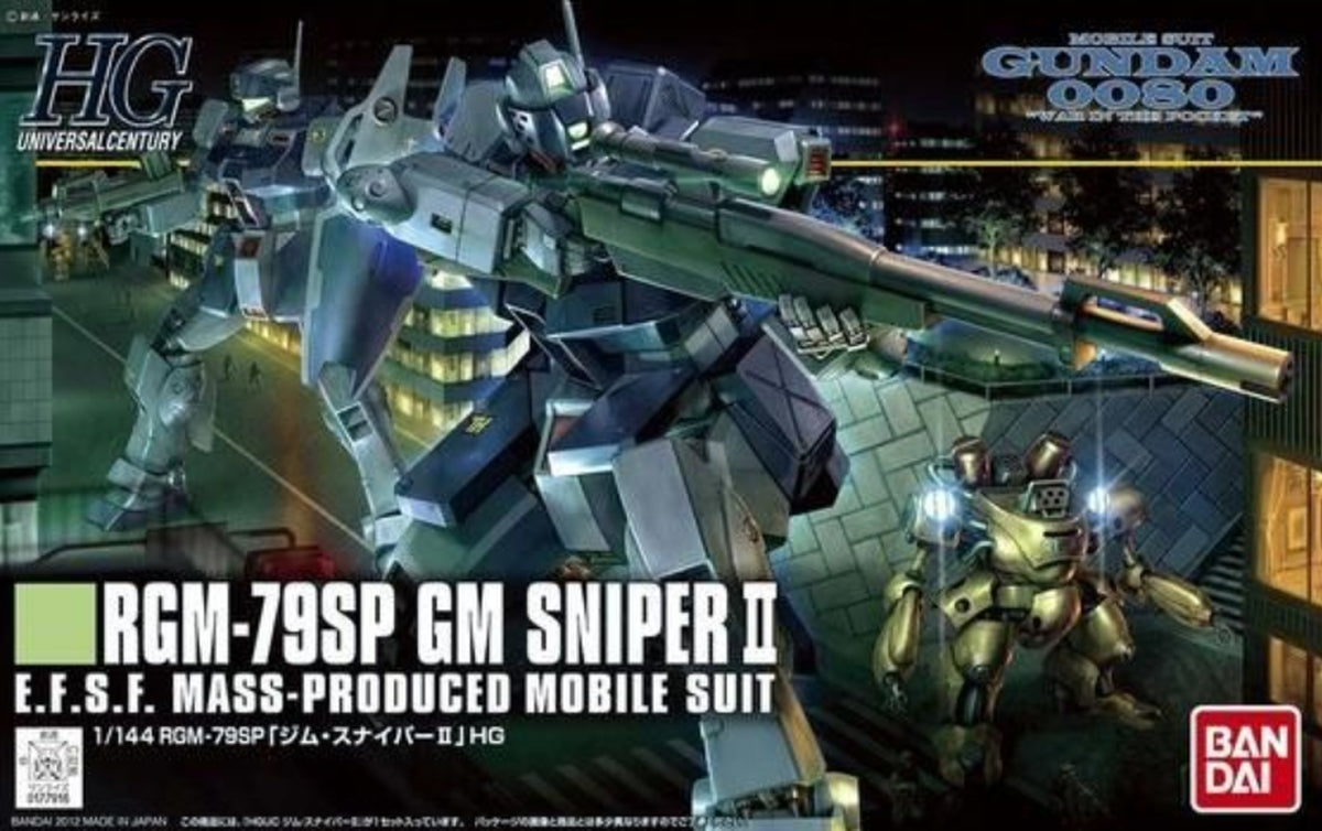 #146 GM Sniper II "Gundam 0080", Bandai HGUC 1/144