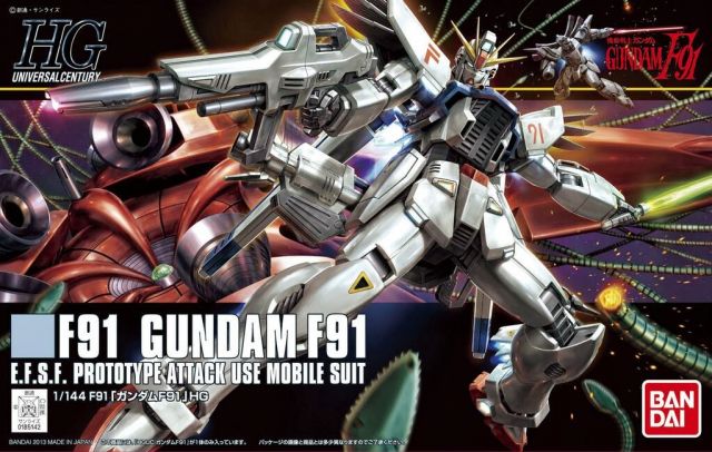 #167 Gundam F91 "Gundam F91, Bandai HGUC