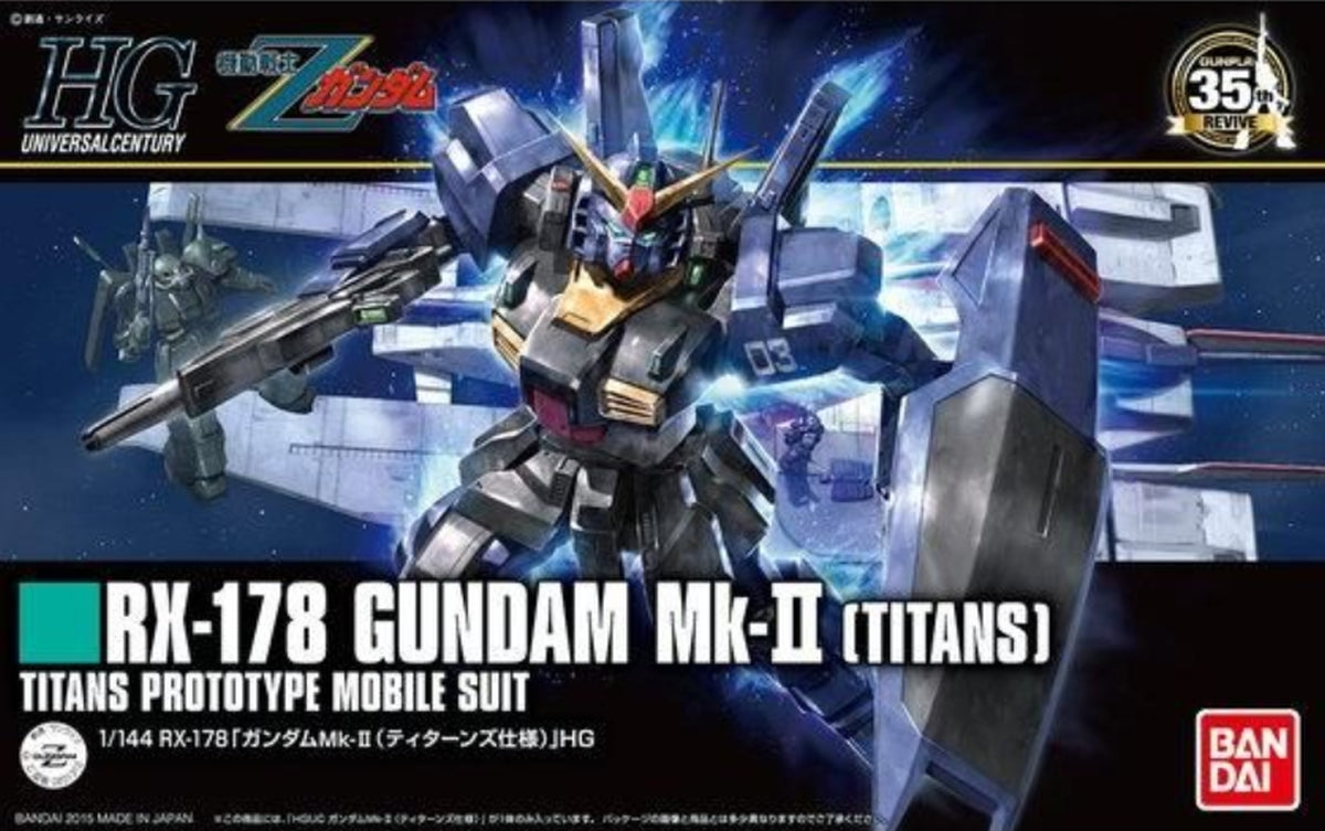 #194 Gundam Mk-II (Titans) "Z Gundam", Bandai HGUC