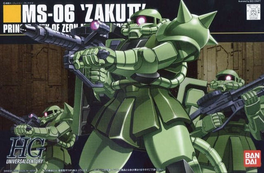 #40 MS-06 Zaku II "Mobile Suit Gundam", Bandai HGUC