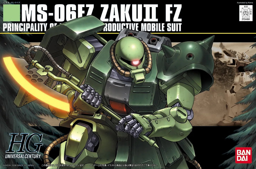 #87 MS-06F Zaku II FZ "Gundam 0080", Bandai HGUC